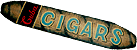 Large Cuban Cigar Cut-Out Sign